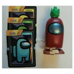 Фигурка-игрушка заводная Among Us АмонгАс . Микс-сюрприз ОЕМ
