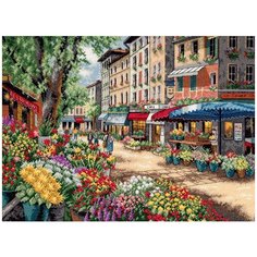 Dimensions набор для вышивания Paris Market 38 х 28 см, 35256