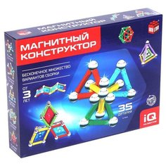 Конструктор магнитный "Необычные фигуры", 35 деталей Unicon