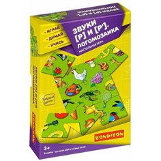 Настольная игра BONDIBON Логомозаика. Звуки [Р] и [Р] ВВ3919