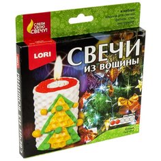 LORI Свечи из вощины "Ёлочка" Пз/С-013 0.076 кг 15.5 см