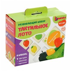 Настольная игра IQ-ZABIAKA Тактильное лото 5152778 нет бренда