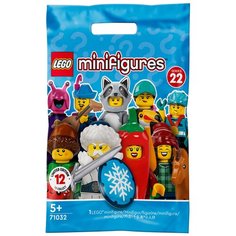 Конструктор LEGO Minifigures 71032 Минифигурки Серия 22, 100 дет.