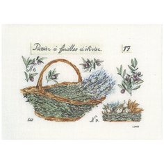 Thea Gouverneur Набор для вышивания Корзина с лавандой 40 x 29 см, 2098