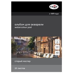 Альбом ГАММА 42 х 29.7 см 300 г/м², 20 л. белый Gamma