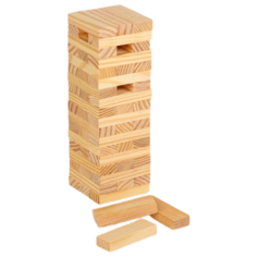 Настольная игра "Падающая башня", на ловкость (аналог дженга Jenga) Сима ленд