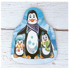 WoodlandToys Деревянный вкладыш "Пингвины", 011105