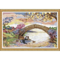 Набор для вышивания Долгий поцелуй 30,5 х 46 см DESIGN WORKS 3396