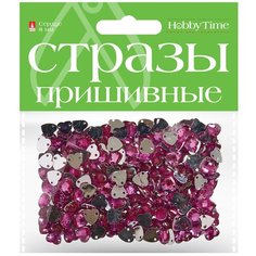 Стразы пришивные "Сердце" (8 мм) Альт