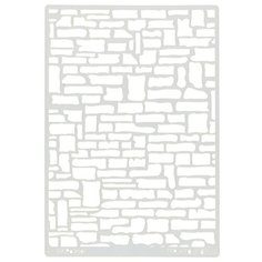 Трафарет-маска Mr. Painter "Кирпичи-2", арт. TFR-10