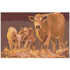 Картина по номерам, "Живопись по номерам", 72 x 108, Z-AB553