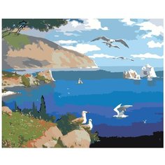 Картина по номерам, "Живопись по номерам", 80 x 100, KRYM-CR05