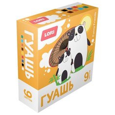 Гуашь FUNNY FRIENDS, 9 цветов Lori