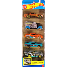 Набор из 5-ти машинок Hot Wheels Circle Track HLY65_01806