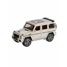 Машинка MERCEDES G63, белый, 1 шт. Нет бренда