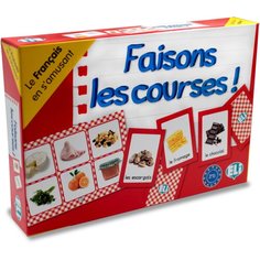 Faisons les courses! (A1-А2) / Обучающая игра на французском языке "Делаем покупки" ELI
