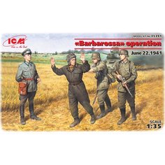 Сборные фигурки ICM Операция "Барбаросса" 22 июня 1941 г. 1:35 (35391)
