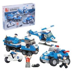 Конструктор Полицейский спецназ: спецоперация, 403 детали Нет бренда