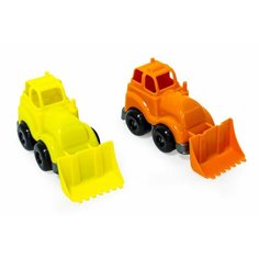 Машинка бульдозер "Вжух на стройке" 10 см на блист. 13x9,7x5,1 см Knopa