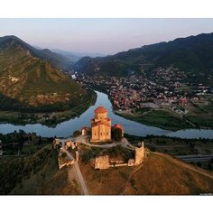 Картина по номерам Монастырь Джвари 40х50 см Hobby Home