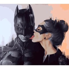 Картина по номерам Любовь Бэтмена 40х50 см Hobby Home