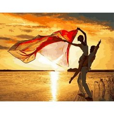 Картина по номерам Медовый месяц 40х50 см Hobby Home