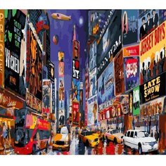 Картина по номерам Таймс-сквер 40х50 см Hobby Home