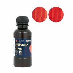 Морилка акриловая 120 мл, ЗХК "Декола", Рябина №384, 25733384 Невская палитра