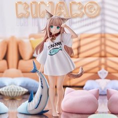 Аниме фигурка Kawaii Kinako Good Morning Ver. / 23 см Lawe