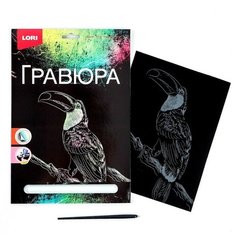 Гравюра большая «Тукан» Нет бренда