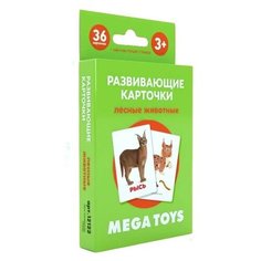 Головоломка «Развивающие карточки. Лесные животные» Нет бренда