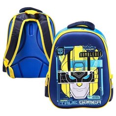 Рюкзак школьный "Bumblebee", 39 см х 30 см х 14 см, Трансформеры Hasbro