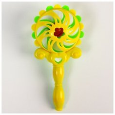 Погремушка «Солнышко», цвет микс Крошка Я