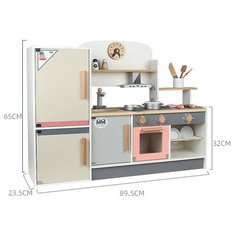 Игровой набор кухонька «Классика» 89,5×26×66 см NO Name