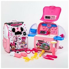 Набор доктора игровой "Минни", Минни маус, в рюкзачке, дисней Disney