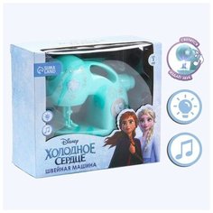 Швейная машина Frozen, Холодное сердцезвук, свет, бытовая техника Нет бренда