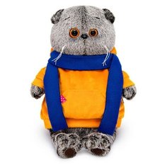 Мягкая игрушка «Басик в толстовке с шарфом», 19 см Basik&Co