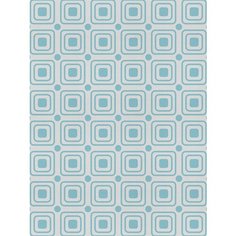 Отрезная ткань для мебели Ambesonne "Прямоугольники и горох" метражом для рукоделия и шитья, оксфорд, 155 см