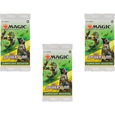 Magic The Gathering: 3 бустера Jumpstart MTG издания The Brothers War (на английском языке)