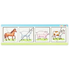 Головоломка для малышей «Ферма» Smile Decor