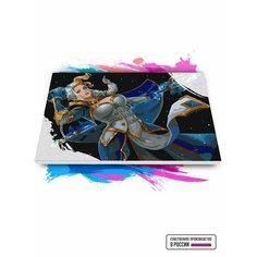 Картина по номерам на холсте WOW Джайна, 80 х 120 см Красиво Красим