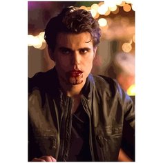 Картина по номерам на холсте дневники вампира - 572 40X60