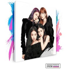 Картина по номерам на холсте Blackpink, 120 х 120 см Красиво Красим