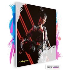 Картина по номерам на холсте Cyberpunk 2077 Панам, 70 х 90 см Красиво Красим