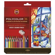 Карандаши цветные Koh-i-Noor Polycolor 36 цветов 3835036007KZ