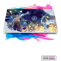 Картина по номерам на холсте Genshin Impact - Сяо, 30 х 60 см Красиво Красим