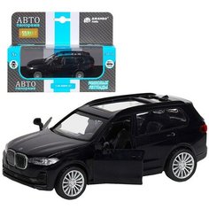Автопанорама Машинка BMW X7, черный, инерция, металл 1:44 JB1251256 с 3 лет