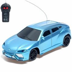 Машина игрушка радиоуправляемая Гоночный джип, работает от батареек, микс Enkara