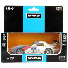 Гоночная машина Hoffmann BMW Z4 GT3 (102801) 1:32, 18 см, белый