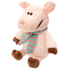 Мягкая игрушка Fluffy Family "Свинтус с шарфом", 681537, 18 см